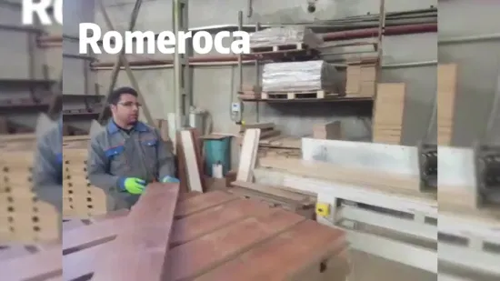 Fresas laterais e frontais usadas para produzir pisos laminados